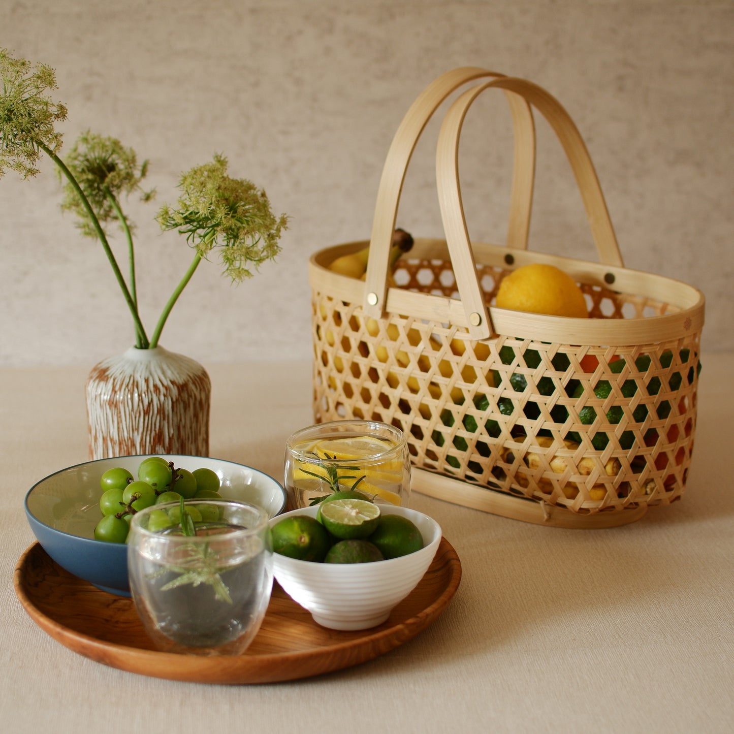 Yasa Basket Oval Small