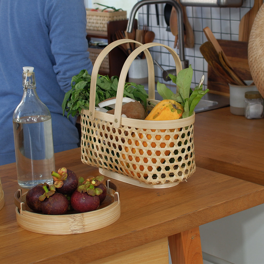 Yasa Basket Oval Small