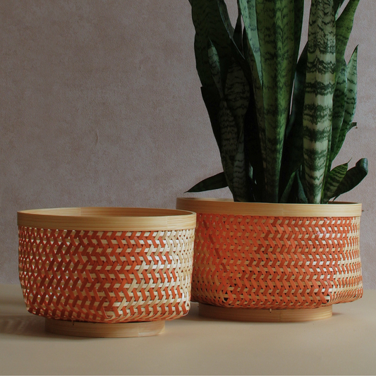 Bhalsa Basket Terracotta