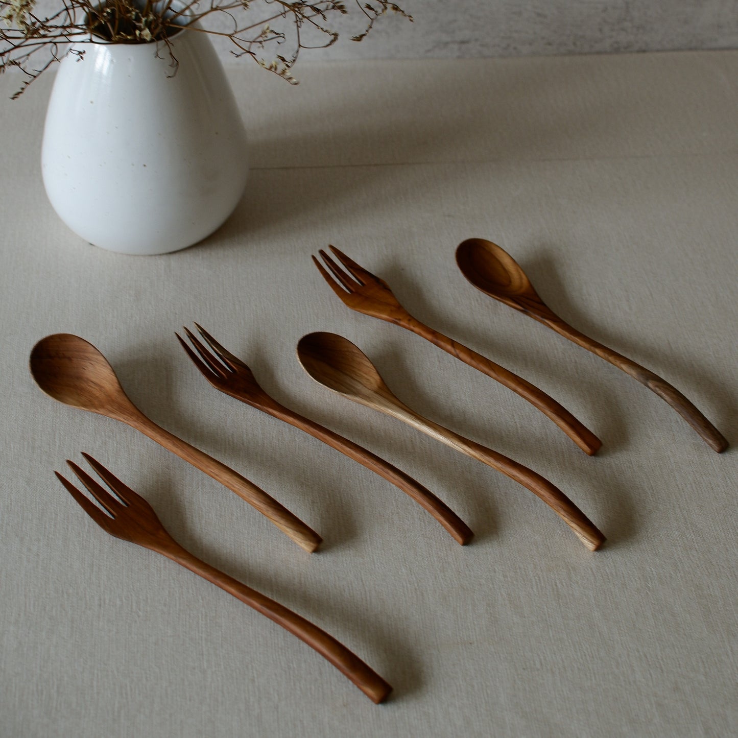 Wooden Spoon & Fork