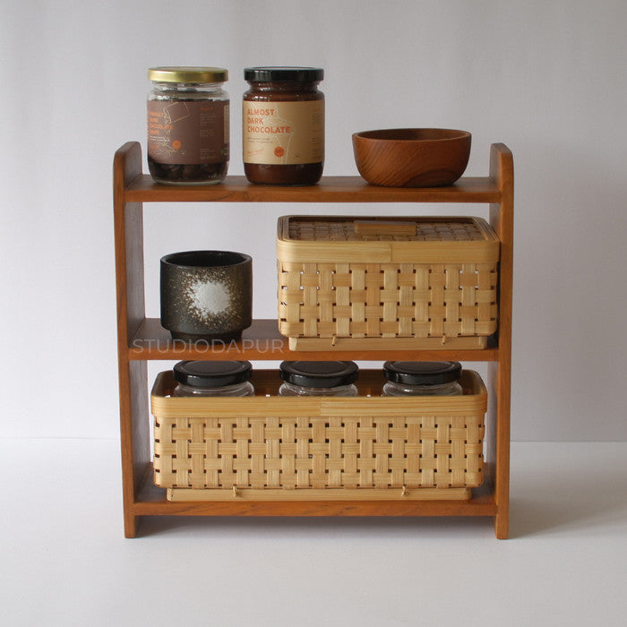 Wooden Shelf - Studio Dapur